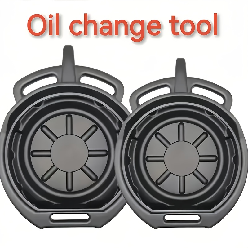 TEMU Dual Handle Oil In Black Pe, With A Capacity Of 15 , Designed To Prevent , Ideal For Use With For Cars And Motorcycles. Check The Product Specifications For Compatible Models