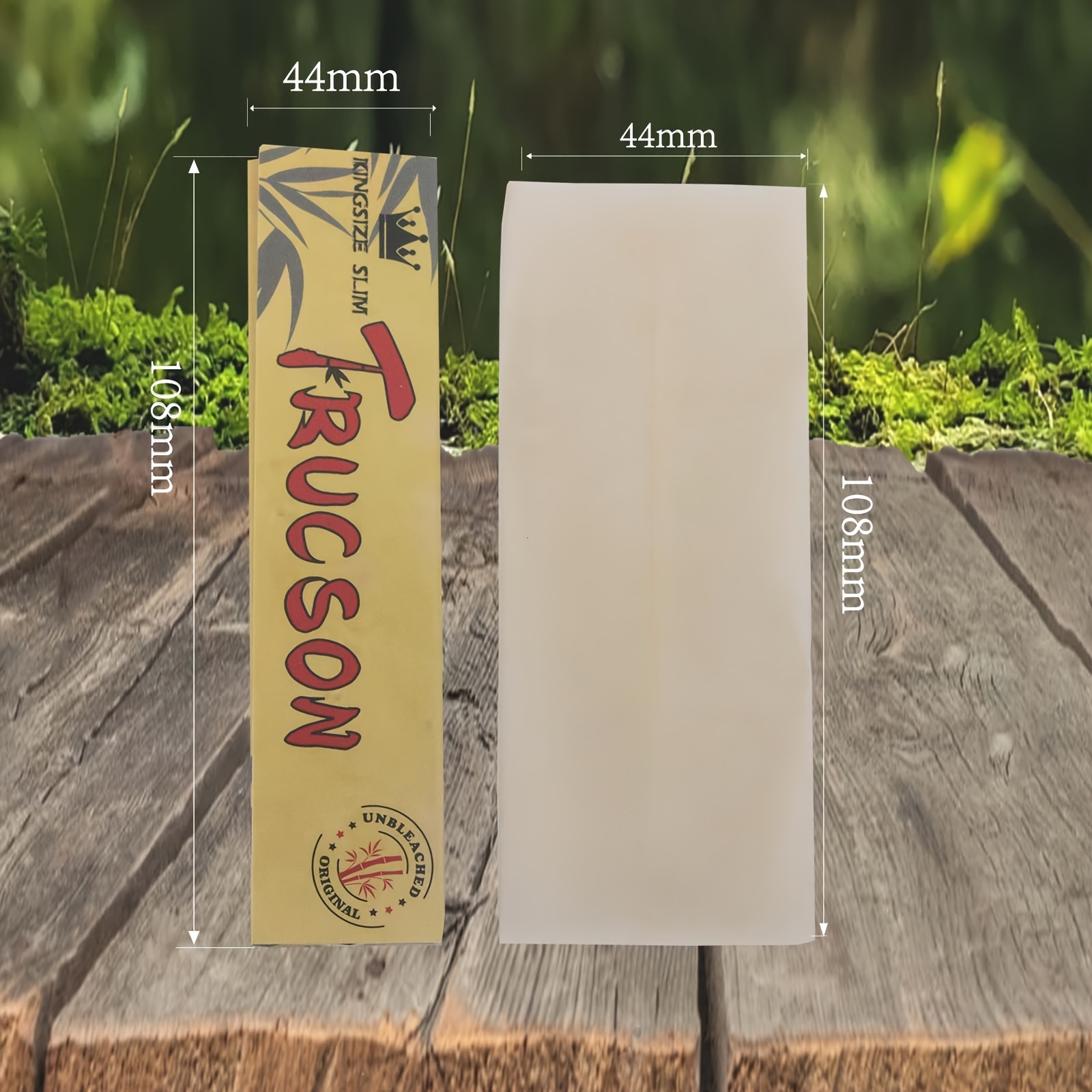 Brown Cigarette Paper, 110mm