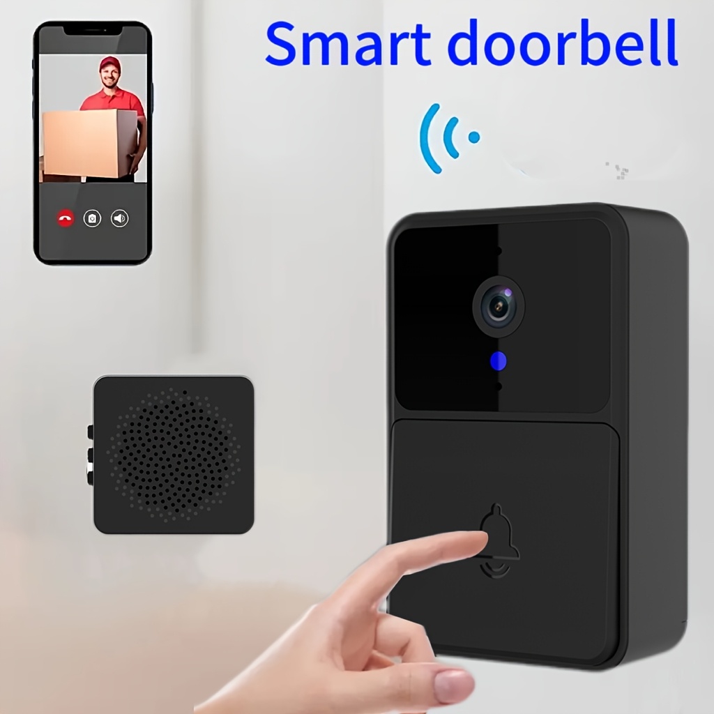 the x3  video doorbell features night vision usb rechargeable battery two way microphone and an   smart       colors for a secure monitoring solution Product details 1