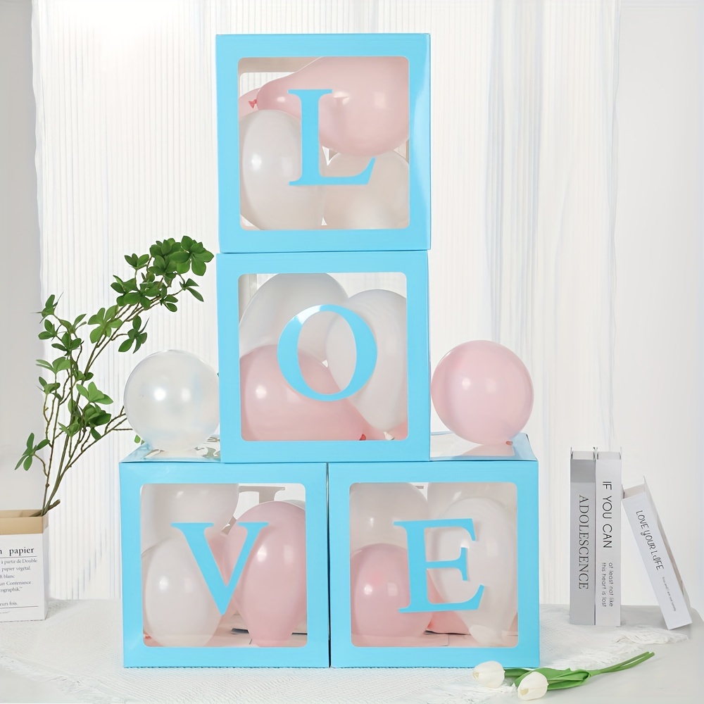 8 teiliges set 11 8 zoll ballonbox love buchstaben - Temu Switzerland