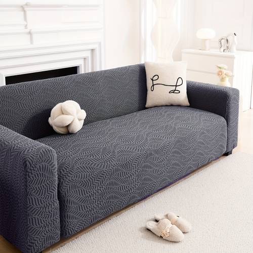 a newly jacquard sofa cover that offers full protecting against cat scratches its ideal for households and features a solid is removable and fits well in living rooms offices