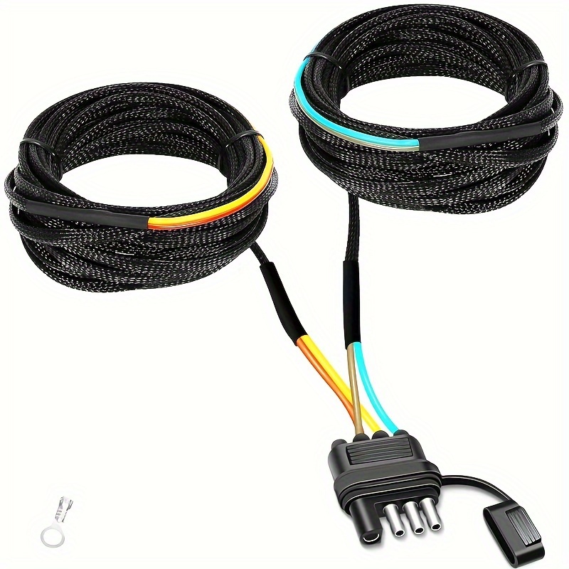 Câble Pour Remorque 4 Fils 0,75mm², Câble Feux Remorque 4