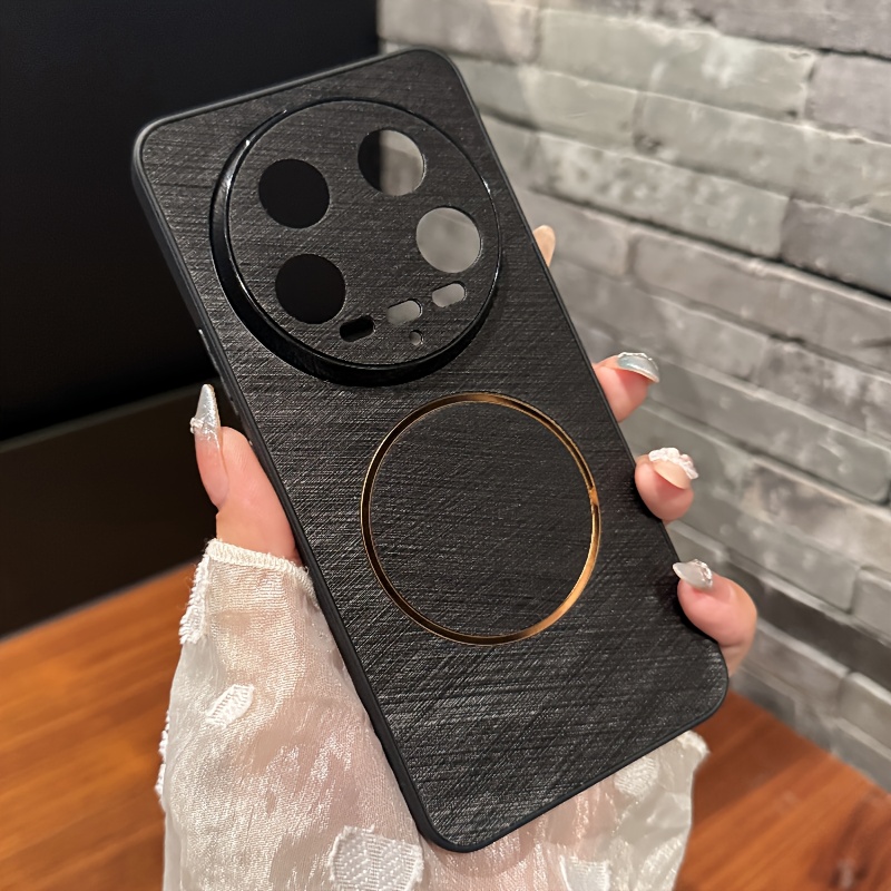 TEMU Phone Case: Matte Texture Mobile Phone Case, Suitable For Xiaomi 14 Phone Case, Supports , Ultra-thin Design, Fashionable, Simple, Light Luxury