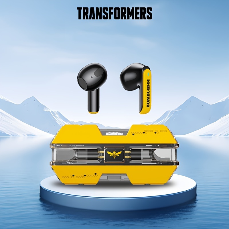 

Transformers Earpods Tf-t01 Wireless In-ear Earphones Noise Cancelling Earbuds For Android For Iphone For Ios Tws Wireless Hifi Sound Quality Earbuds.