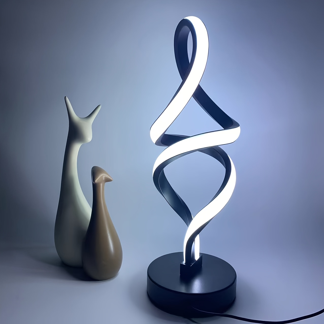 1pc Hercules Modern LED Desk Lamp, Minimalist Design, USB Three-Color Dimming, Multi-Room Decorative Light, Practical Multifunctional Table Lamp Suitable for Bedroom, Living Room, Study, Hotel, Office Bedside Lamp