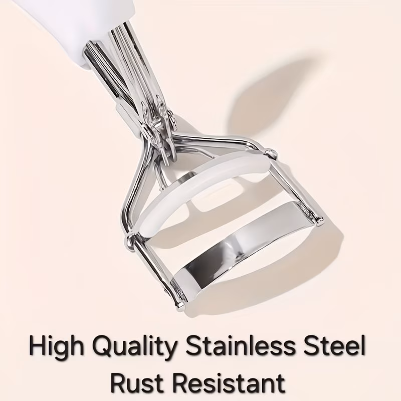 eyelash curler with 10 replacement pads designed for long lasting use making lashes and fuller and safe for this eyelash curler shapes effortlessly without the skin Product details 1