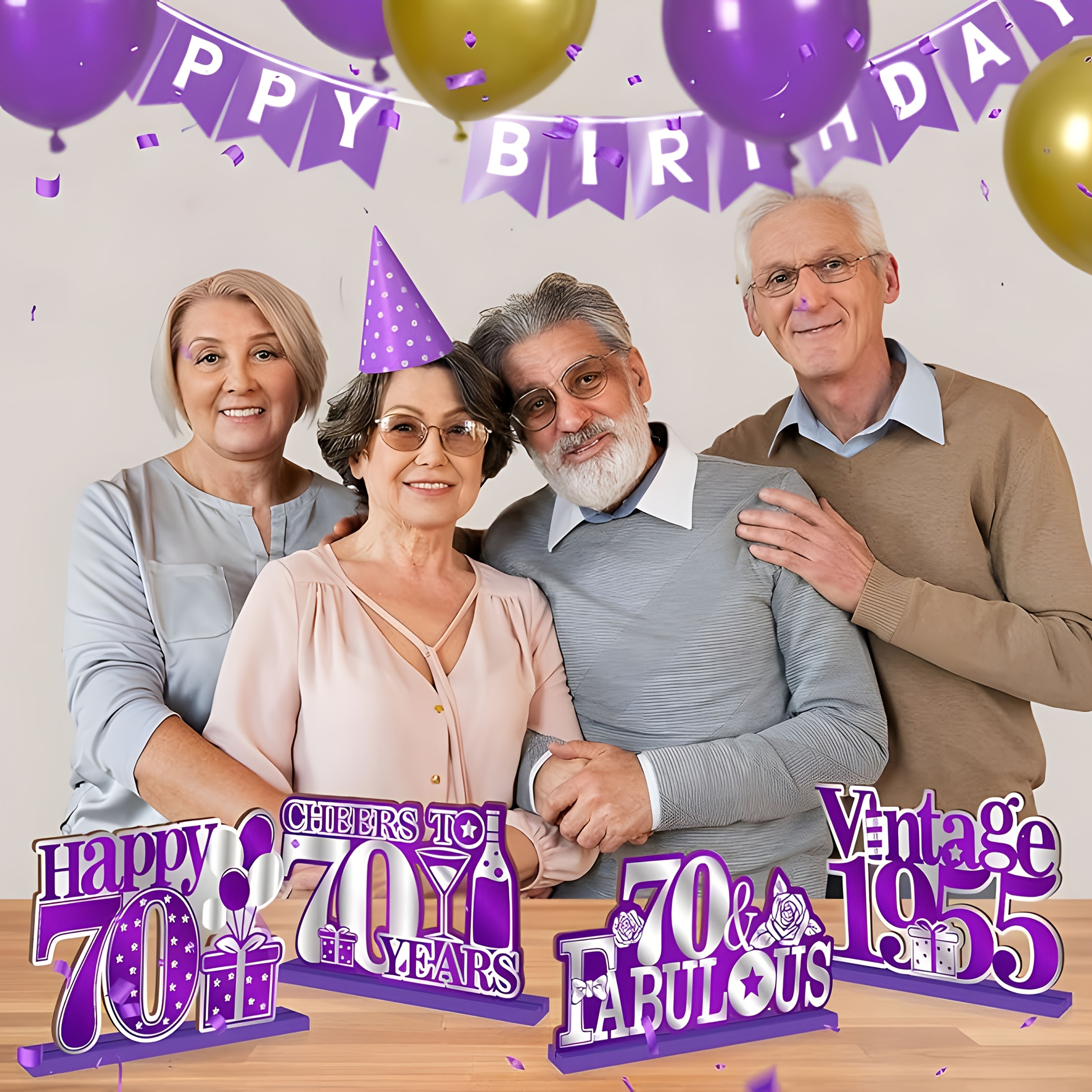 65 Year Old Birthday Decorations