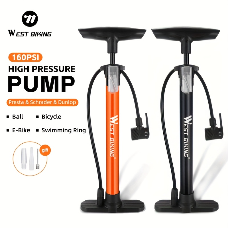 Pompa Bici A Mano Con Manometro Alluminio - Foto 10