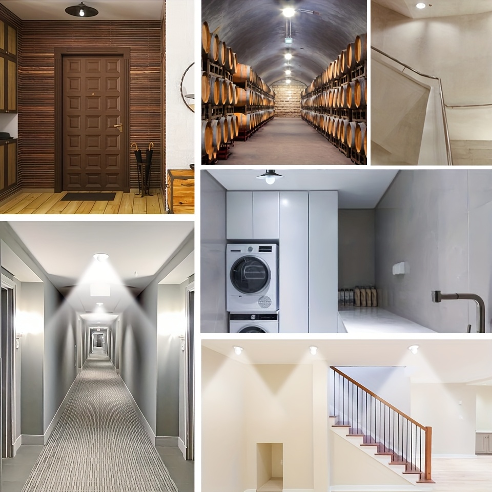 Zestaw 4 Sztuk Żarówek z Czujnikiem Ruchu, Automatyczne Włączanie od Zmierzchu do Świtu, Łatwa Instalacja, 9W AC175-265V, Nocna Lampa do Wnętrz, Idealne na Balkon i Łazienkę jako Zamiennik Żarówki Szklanej