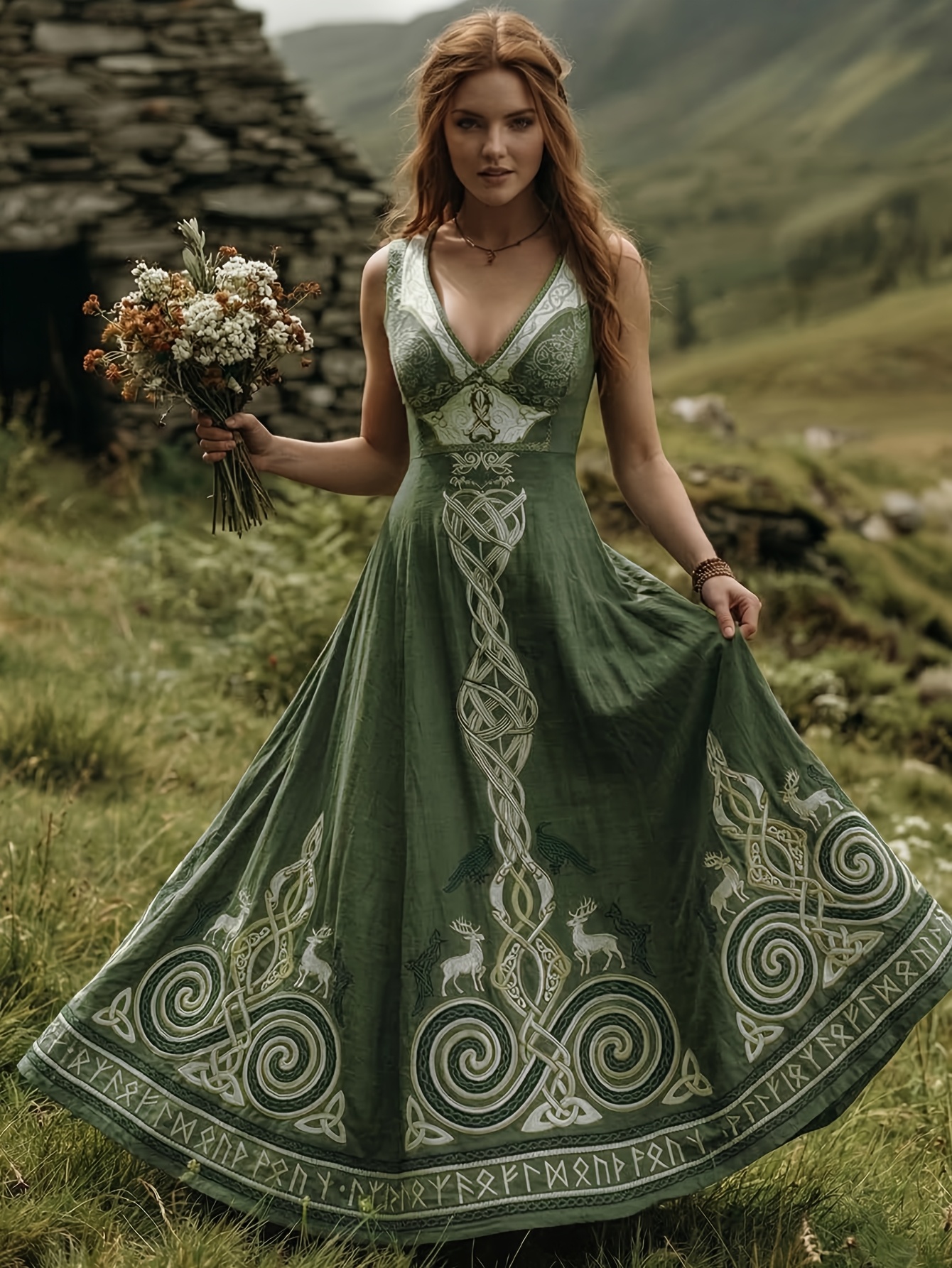 medieval dress women sold on Temu United States
