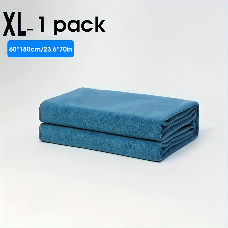TEMU Automotive Interior Cleaning Cloth, Extra-thick Absorbent Oversized Car Wash Towel, Scratch-free Glass Cleaning Cloth