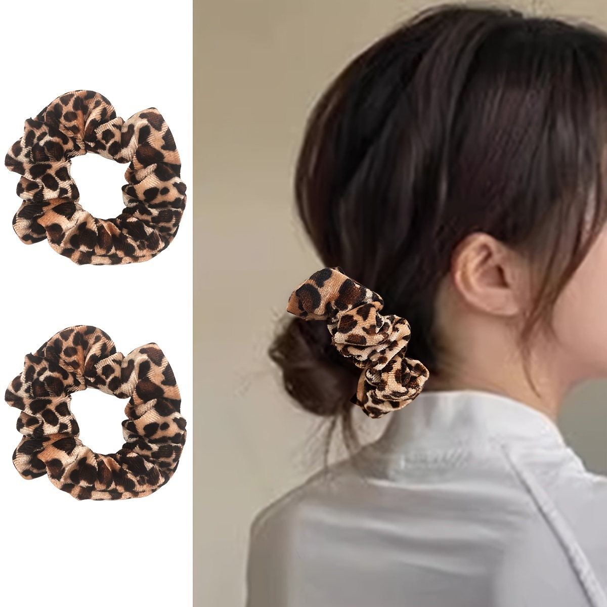 

2pcs Scrunchies - & For Women And , For