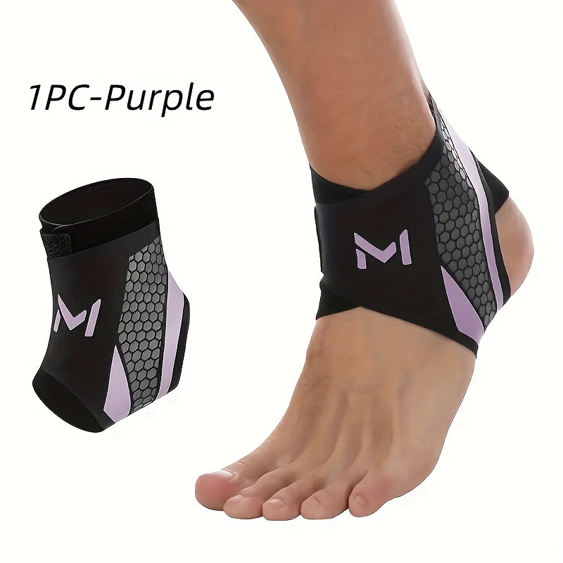 1pc Fitness ankle protector, made of breathable polyester material, suitable for sports such as basketball, football, mountain climbing, running, dance, etc