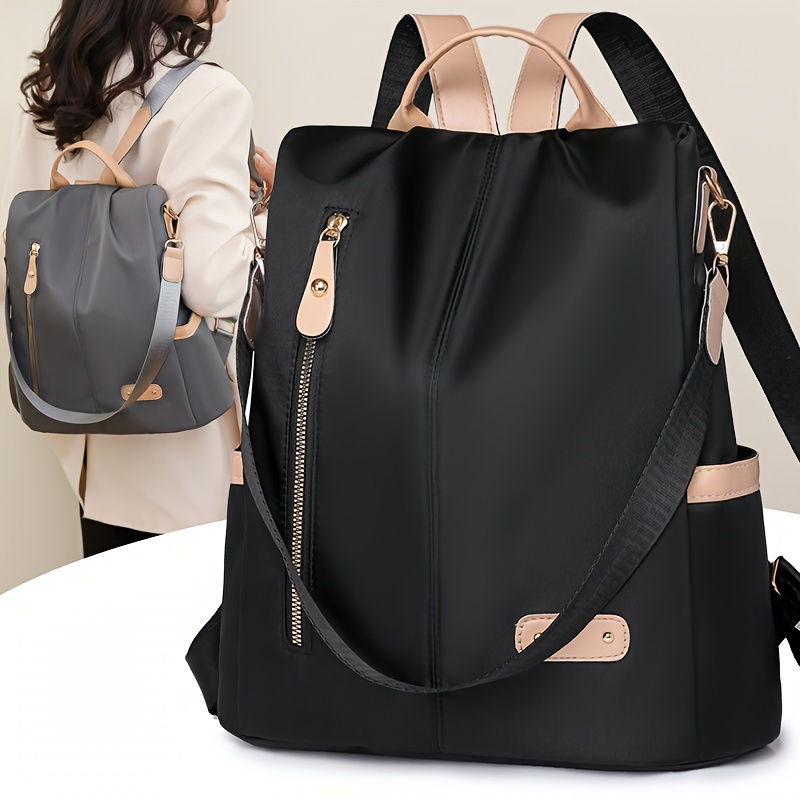 

Fashion Backpack, Large Capacity, Versatile Style For Daily Use & Travel, Adjustable Straps