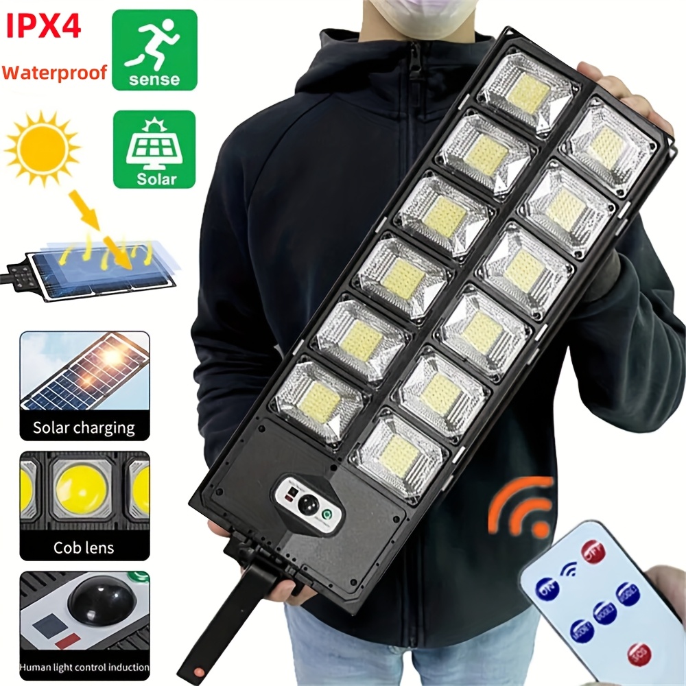 

Outdoor Solar Street Light Motion Sensor Commercial Big Road Lamp