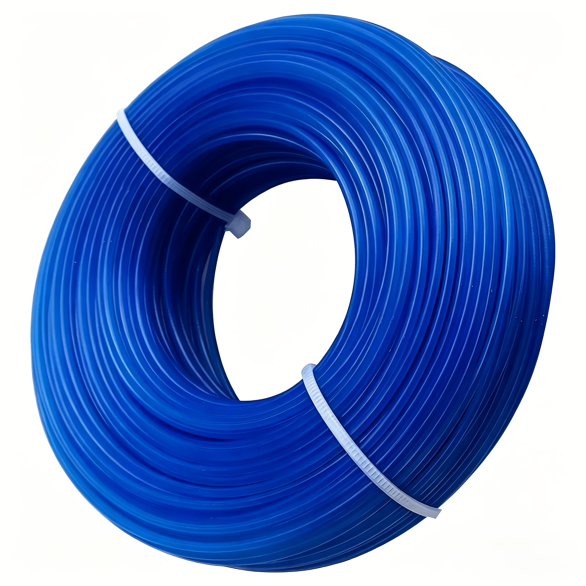 TEMU Fil de débroussailleuse en nylon durable de 787,4 pouces (20 m), fil de remplacement de haute qualité de 1,6 mm, adapté aux tondeuses à gazon et