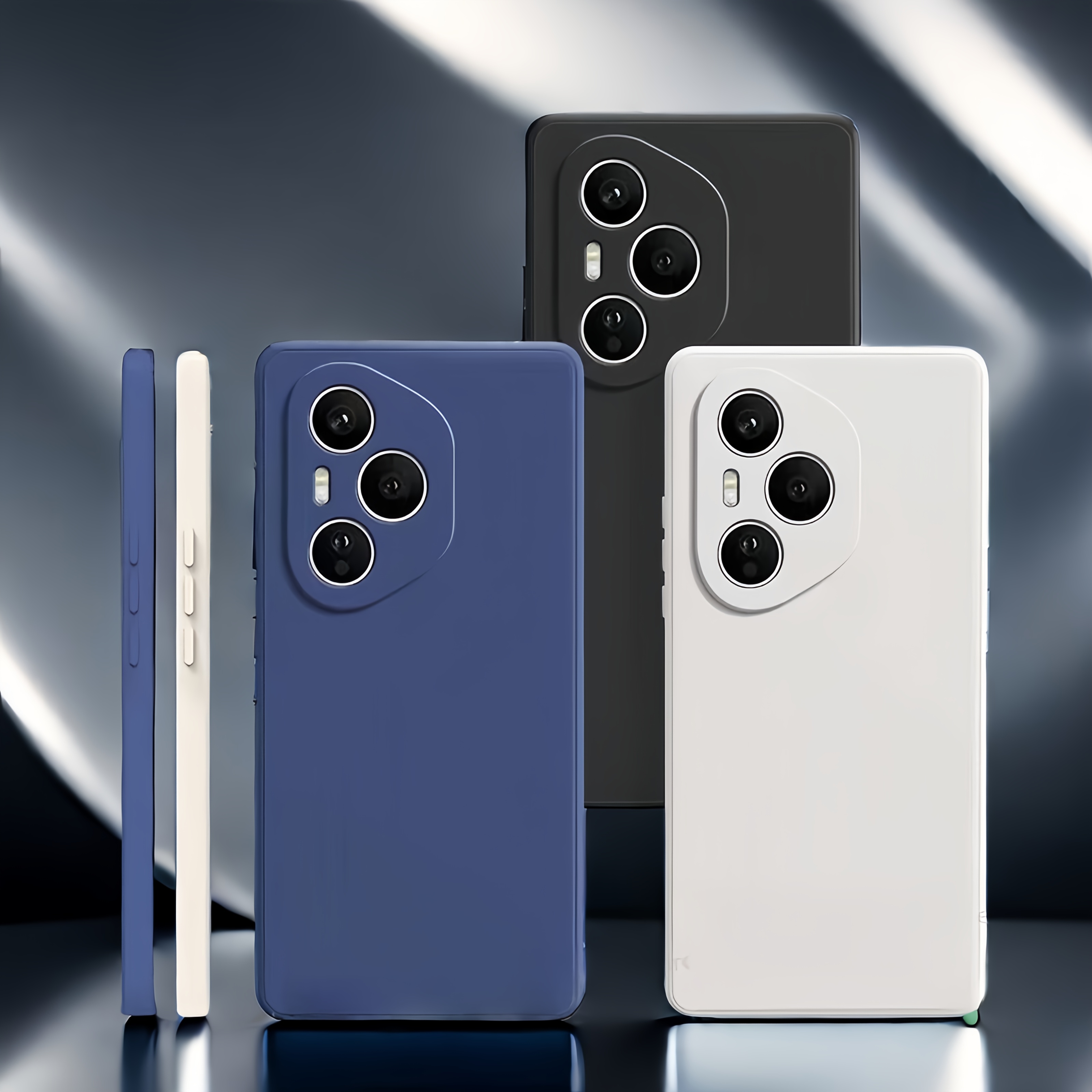 ISOI Cover con Cordino per Honor 400 Pro 5G, Custodia Trasparente con