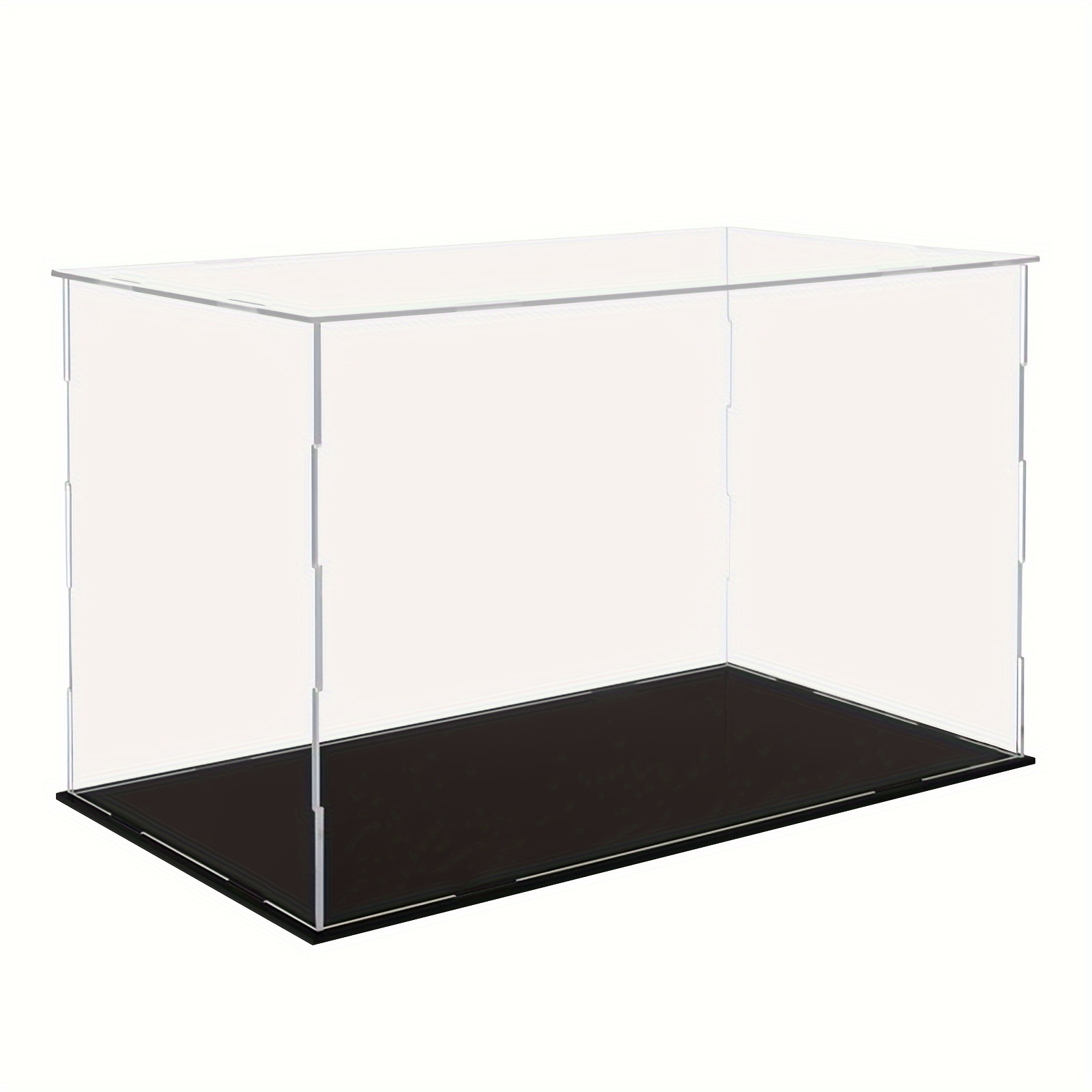 [Collector&#39;*] Large Clear Acrylic Display Case with * - 22&*;L x 14.2&*;W x 14.6&*;H - Ideal for Collectible Figures, Car Models, * Figures Organizer, Model Showcase|Transparent Showcase|Acrylic Construction, Figurine Display Case