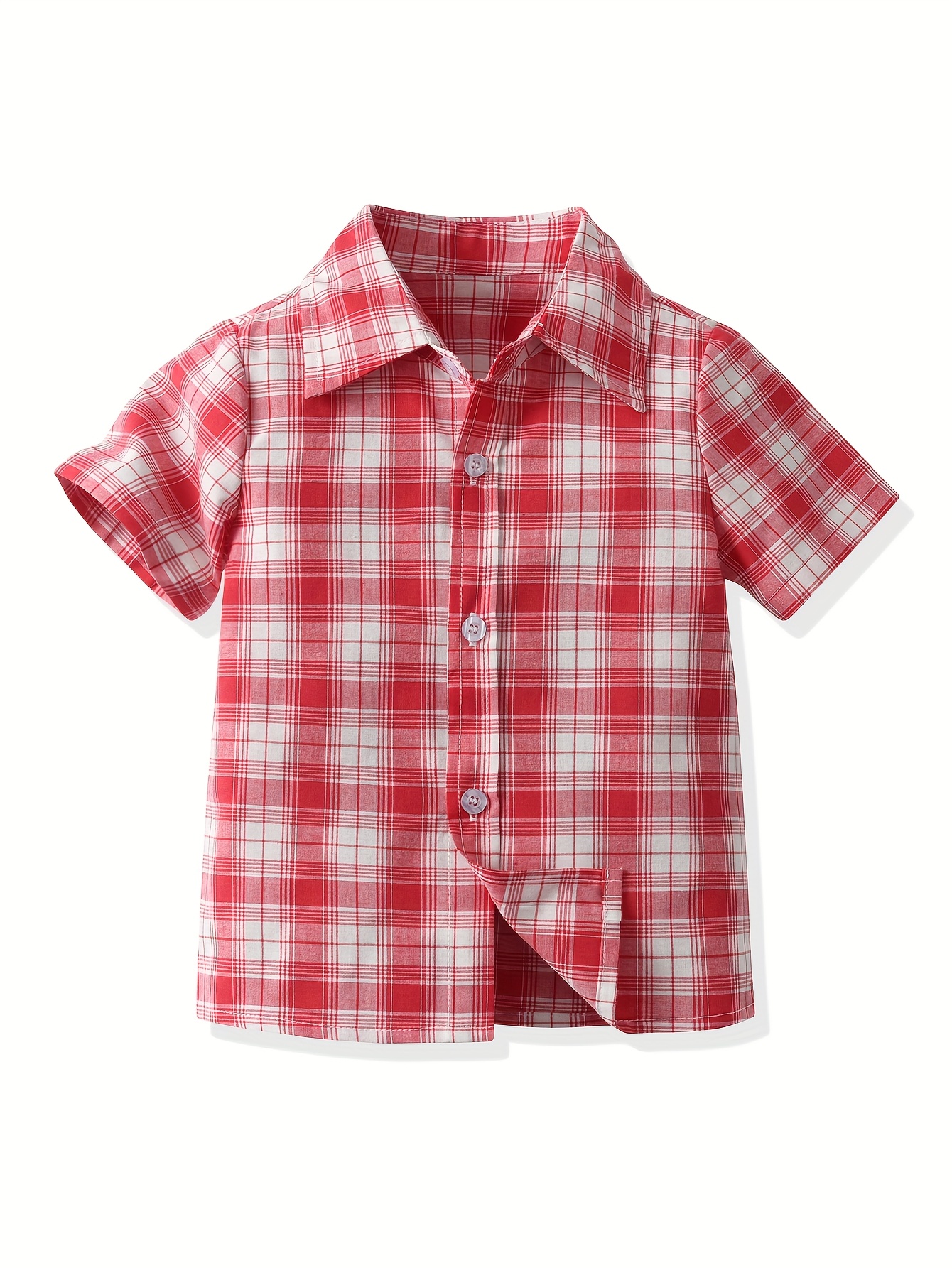 baby flannel shirt sold on Temu United States