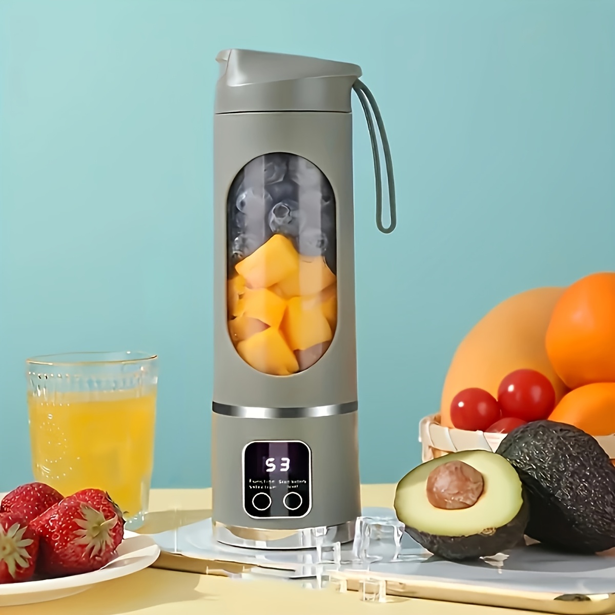 TEMU Commercial Mixers For Restaurant And Commercial Food Service Cooking Tools, Usb-charged Portable Mixers And Juicers - Easy-to-clean, Perfect
