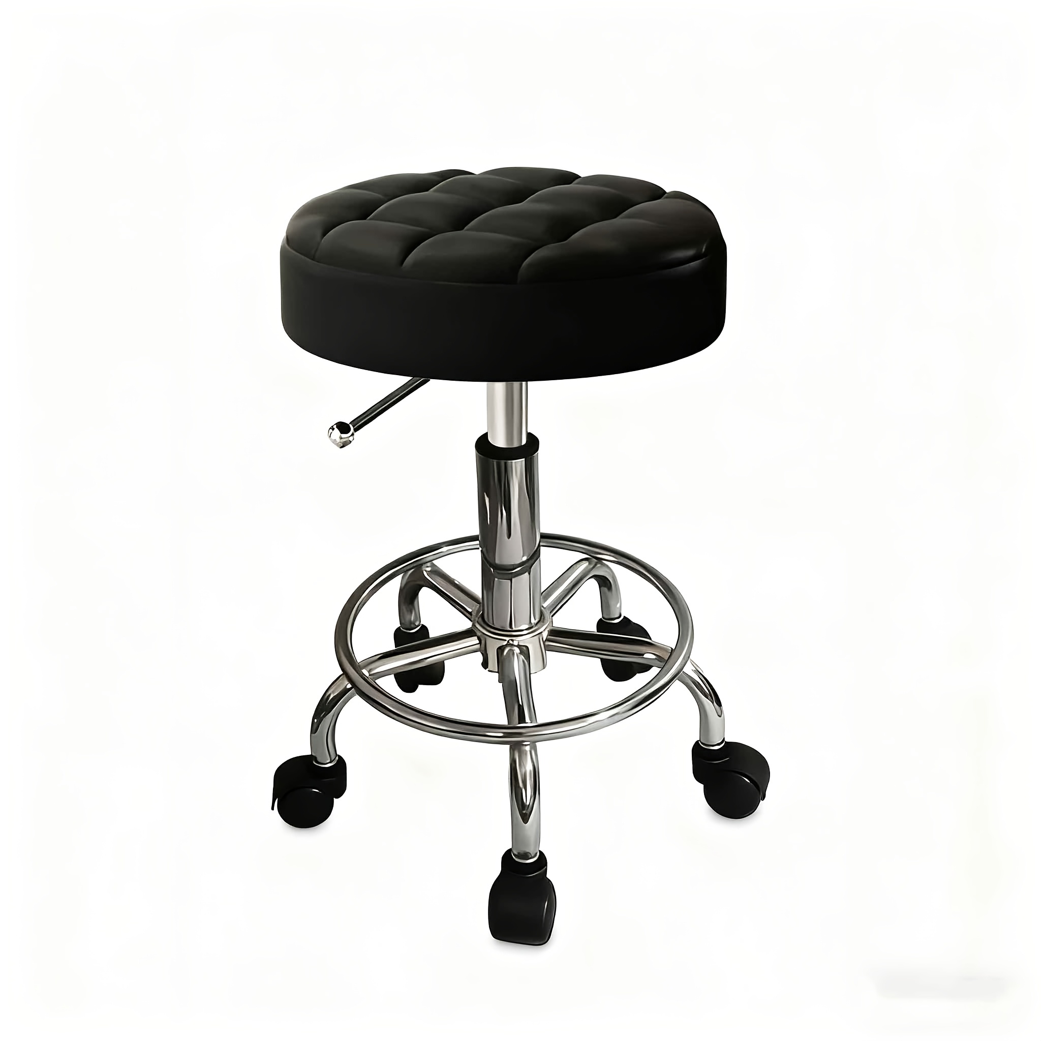 TEMU Five-legged Beauty Stool, Universal Wheel Is Easy To Control, Special For Beauty Salons, Designer Recommended Beauty Stool