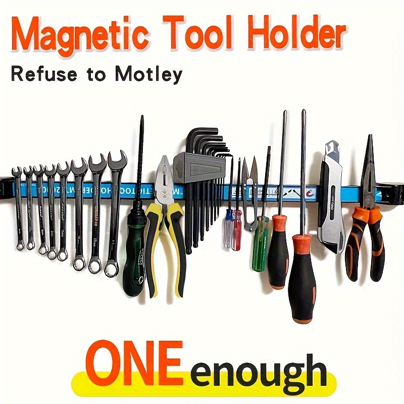 

Auto Repair Hardware, Kitchen Utensils, Iron Products Storage Magnetic Rack, Strong Magnetic Tool Rack, Magnetic Strip, So That Tools Are No Longer Messy