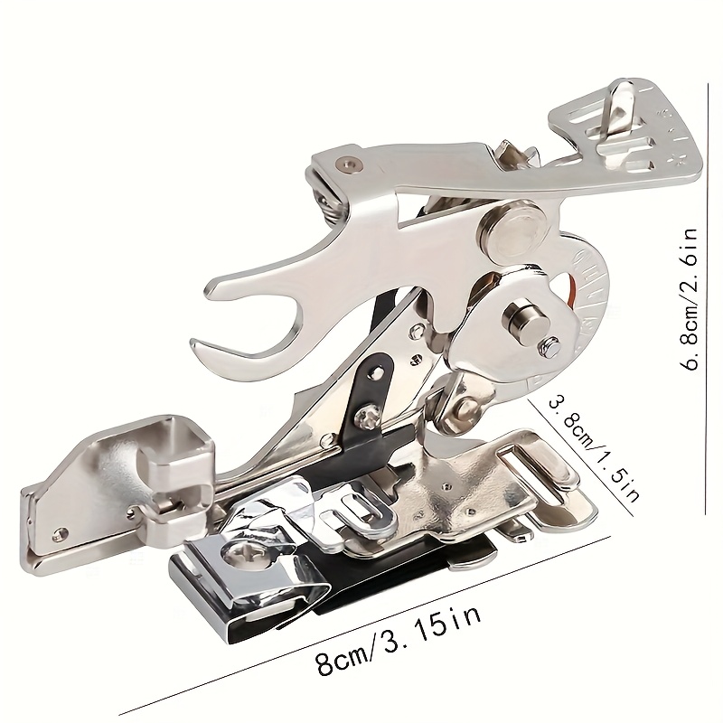 A Tool for Designing Edge Patterns for Sewing Machine Accessories, Featuring a Low-Handle Edge Foot.