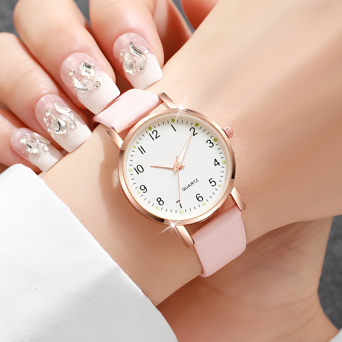Pink Girly Series Exquisite Quartz Watch