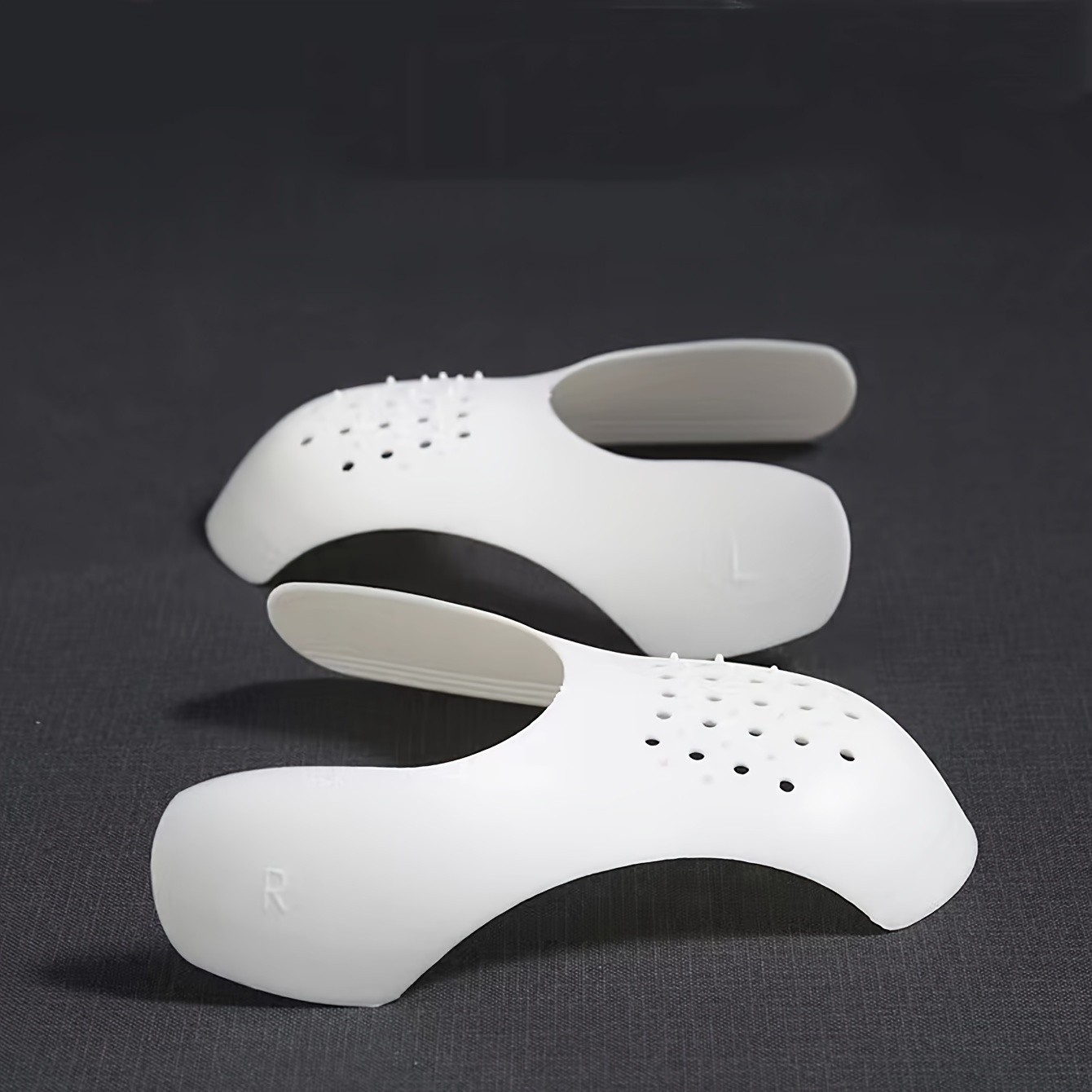 1 Pair Anti-wrinkle Universal Shoe Shield, Toe Protector, Crease Prevention Ball, Sports Shoes Shaper, Shoe Stretcher