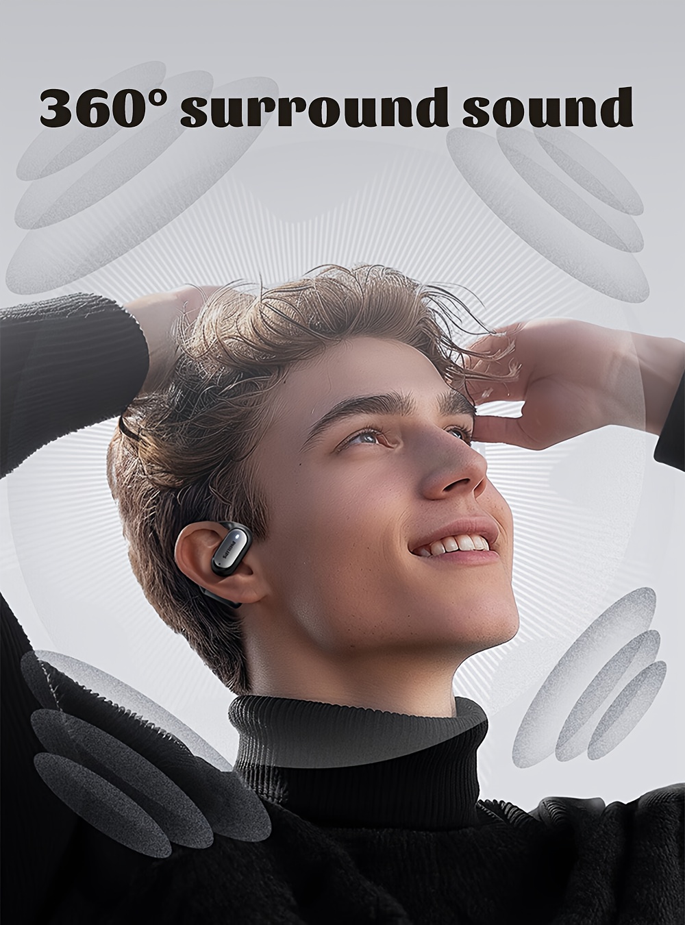 Philips TAA3719 Draadloze Over-Ear Koptelefoon | Met ENC Ruisonderdrukking | Voorzien van een 400mAh Batterij | Biedt 20 Uur Speeltijd | Draadloze 6.0 Technologie | Inclusief Ingebouwde Microfoon | Ideaal voor Telefoongesprekken, Sport