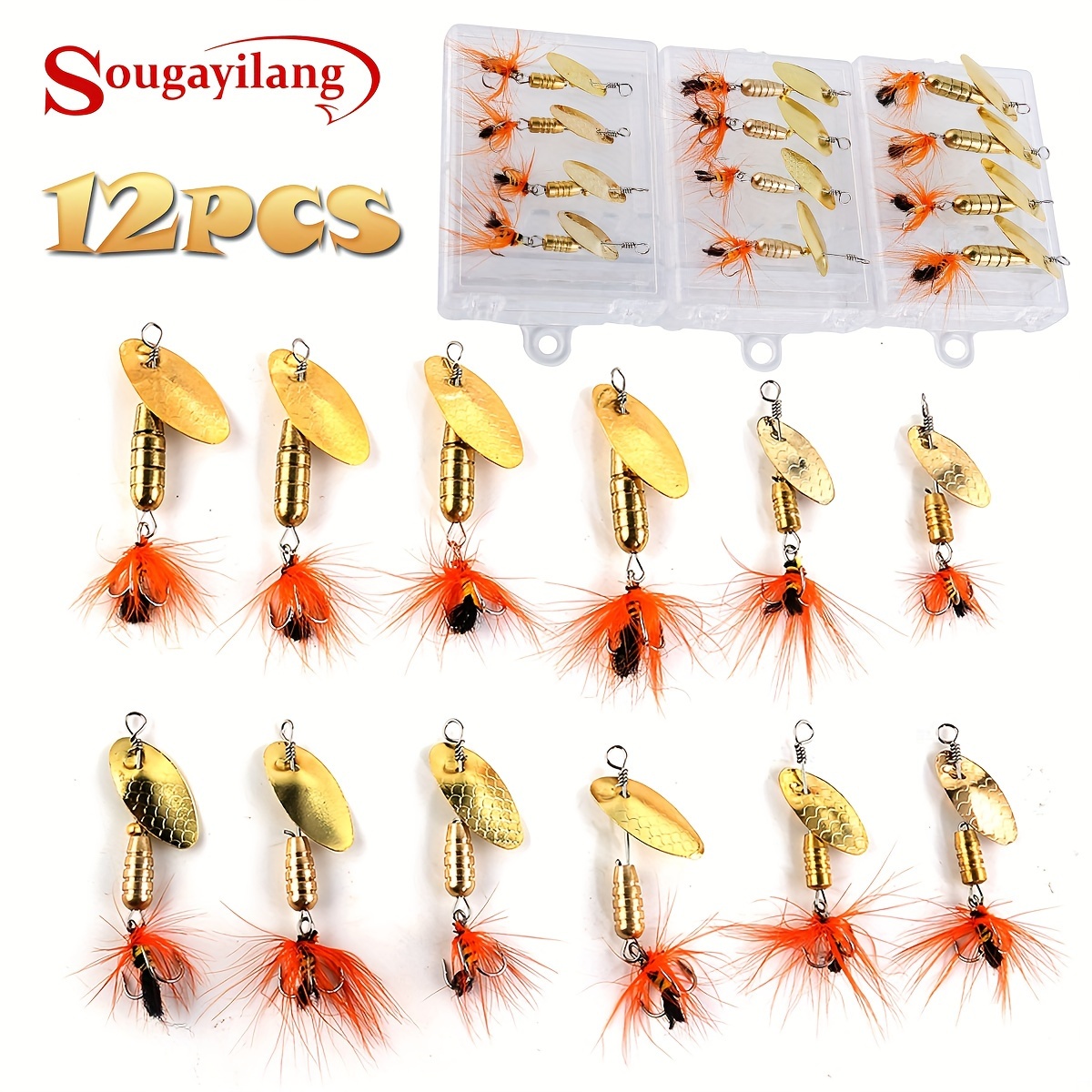 Mini-Spinner-Baits-for-Bass-Fishing-Lures-Colorado-Spinnerbait-Top-Water-Fishing-Lures-Micro-Spinner-Smallmouth-Bass-Lure  Small Water Hard Baits Pan