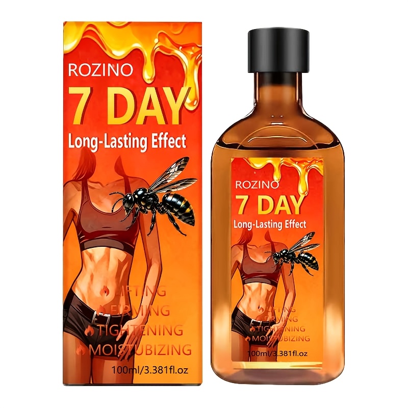 7-Day Abdominal Instant Tightening Oil, Instant Lifting And Firming, Tummy Reduction, Natural Ingredients, Low Sensitivity And Hydration, Solving Body Skin Laxity, Dryness, Wrinkles And More, Suitable for Arms, Abdomen, Buttocks