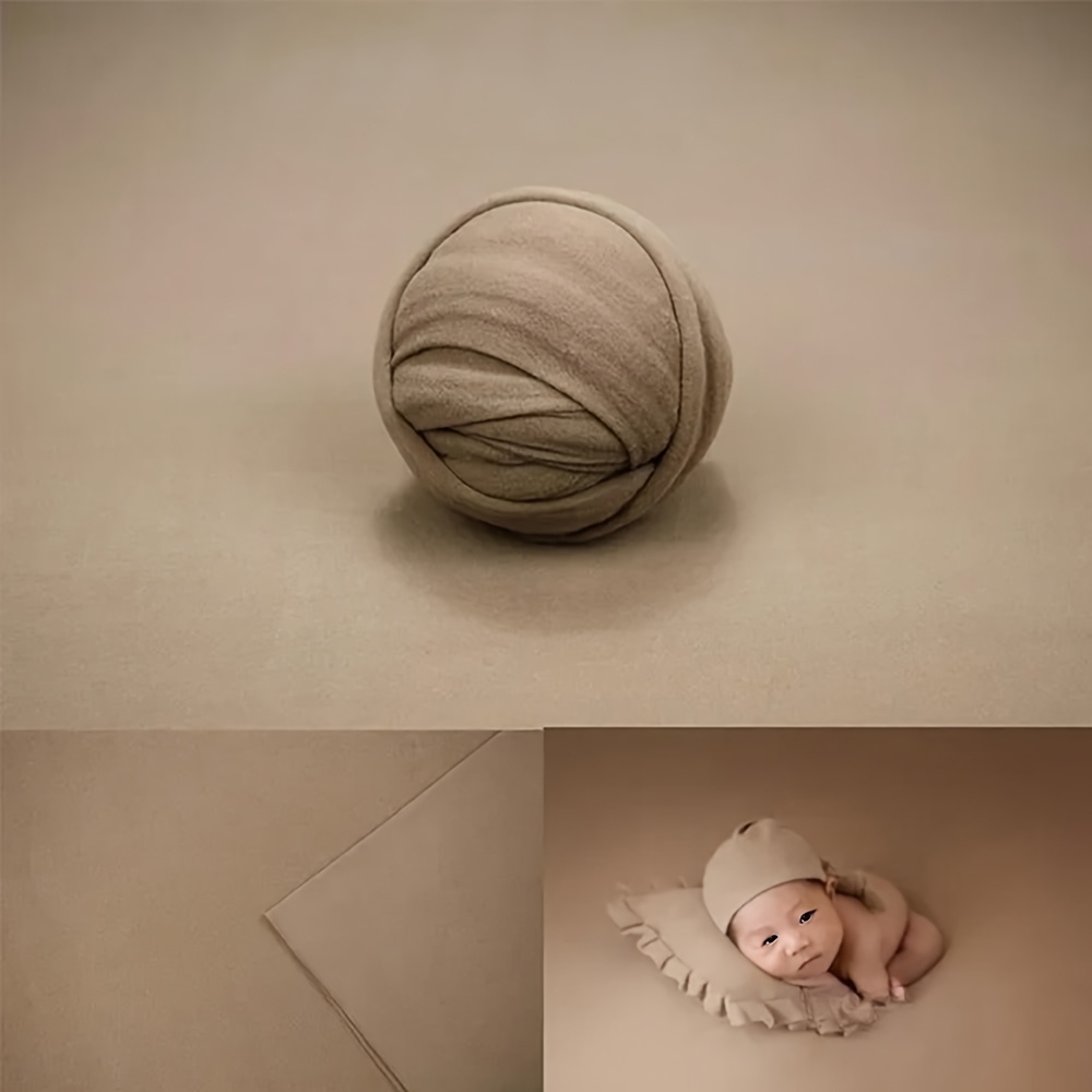 Image of [2d Flat] [2d Flat] 150x170cm Newborn Photography Additions Set With Soft Fabrics For Studio Shoots, Including Posing Frames, Blankets, And Stretch Wraps