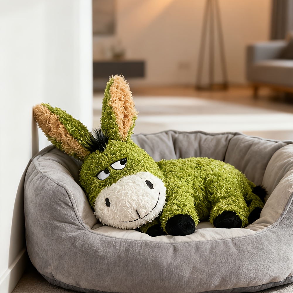 Interactive Boredom-Relieving and Soothing Plush Toy for Cats and Dogs, Double-Layer Composite Material, Tear-Resistant and Washable, Squeaky Chew Companion Toy Suitable for All Pet Breeds
