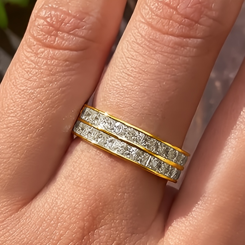 Gold Titanium Ring - Imagen 5