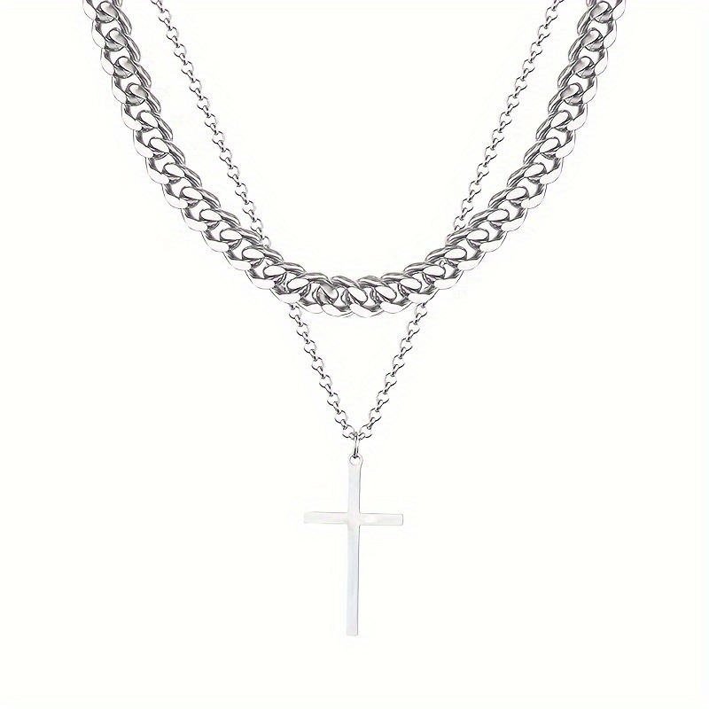 ChaÃ®ne Avec Croix Pour Homme Pendentif Croix En Bargain Or Pour Homme