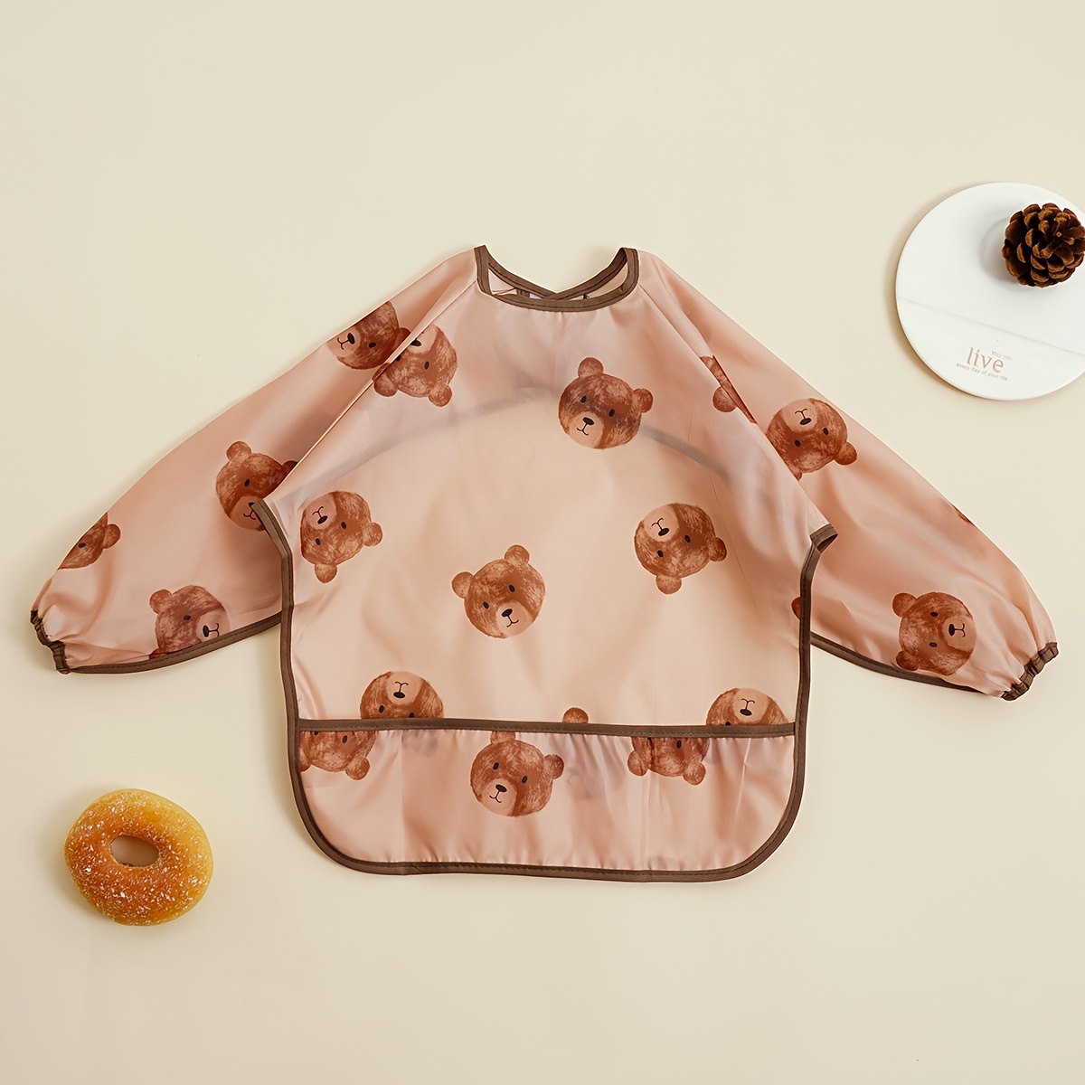 Long Sleeve Smock - Lightweight And Comfortable Protective Apron For Full Coverage