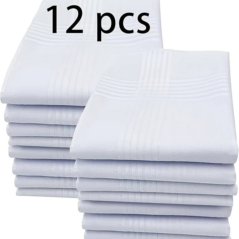 Set Da 9 Fazzoletti Da Uomo HOULIFE In Cotone, 43x43 Cm. Motivi A Scacchi E Righe, Classici Ed Eleganti. Perfetti Per Tasche Di Abiti, Uso Quotidiano O Come Regalo.