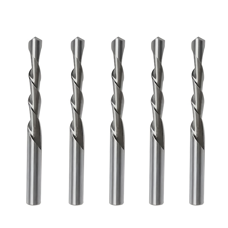 

1/4 In Drywall Bit (5-pack), Drywall Guide Point Cut Out Bits Diameter Drywall Router Bits Drywall Tools, For Use With Spiral Saw