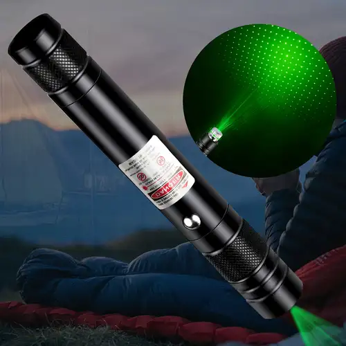 Puntero Láser De Alta Potencia Usb Linterna Verde Para Astronomía Nocturna,  Campamento Al Aire Libre, Caza Y Senderismo