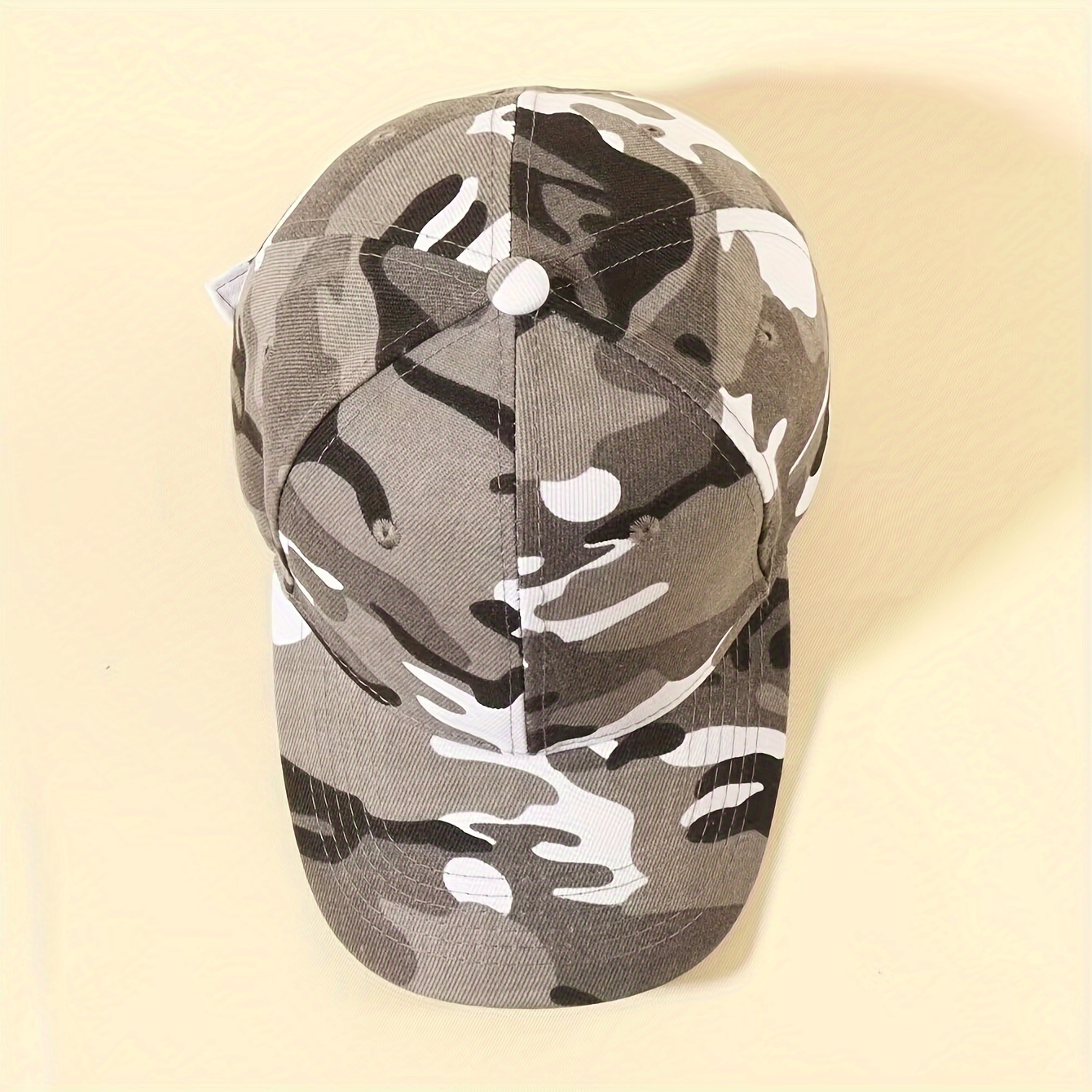 Outdoor Camouflage Hat Baseball Caps Simplicity Army Green Camo Hunting Cap  Hats Sport Cycling Caps For Men Women Adult 