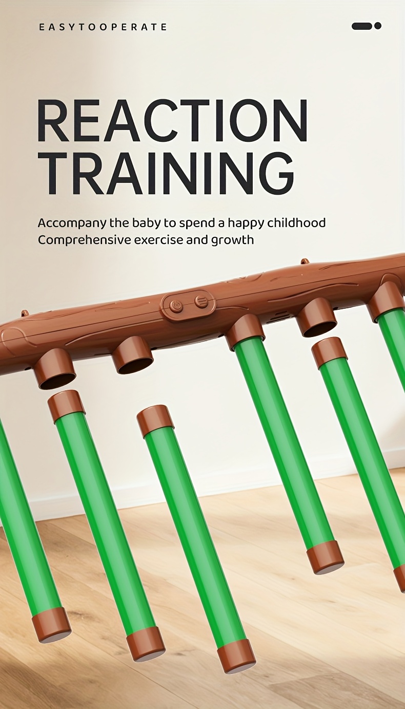 Quick Reaction Training Stick, Fast Hand-Eye Coordination Grabber