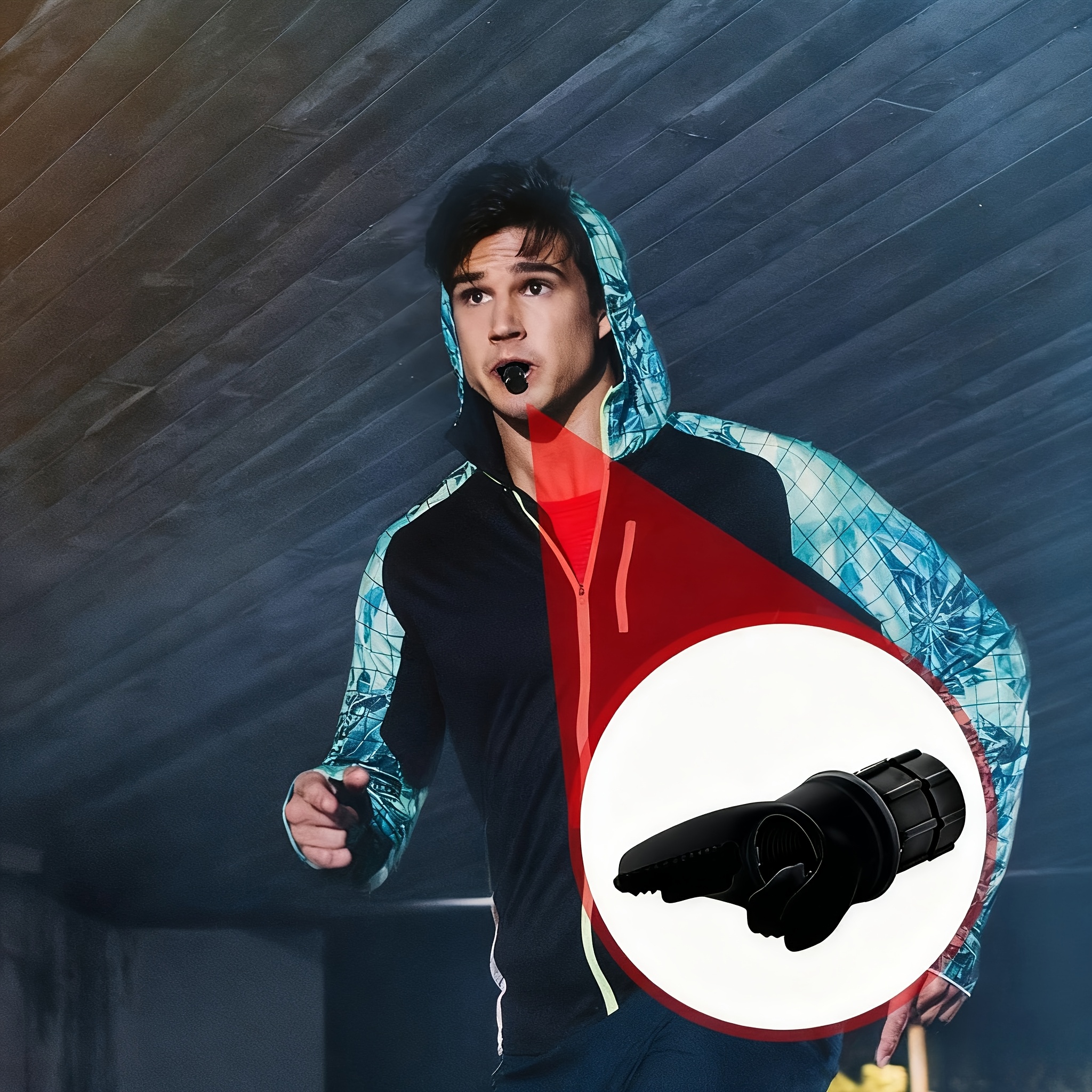 3pcs Breathing Trainer - Adjustable Resistance, Portable Lung Exerciser with Ergonomic Mouthpiece and Lanyard - Suitable for Adults, Athletes, Gym, Travel, Home Workouts - Improves Lung Function, Endurance Training, High-Quality Fitness Equipment