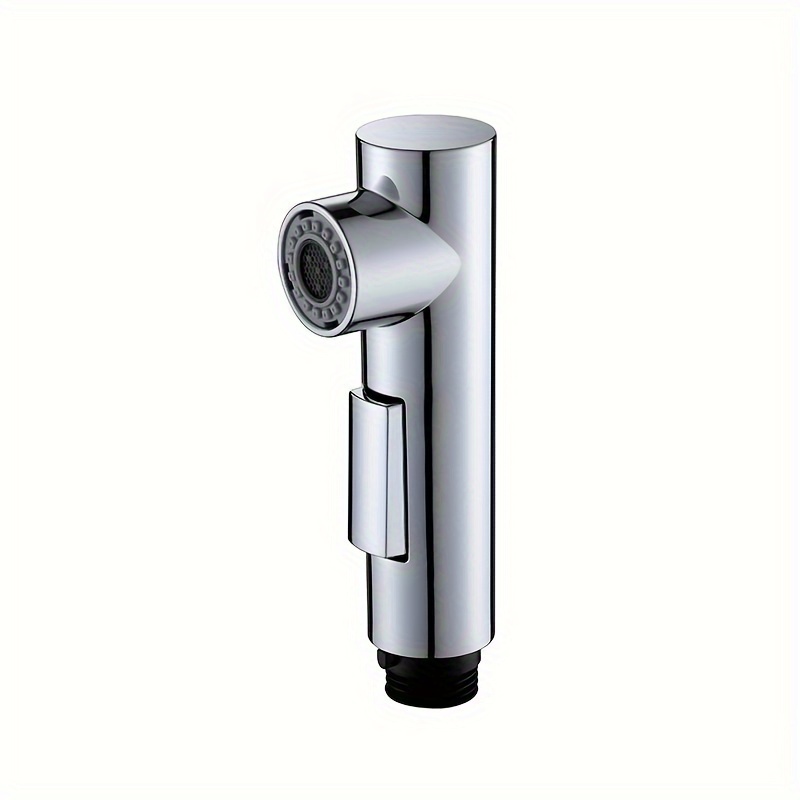 G1/2 Inch Pull-out Kitchen Faucet Sprayer Replacement - , Durable Plastic With Chrome Finish, For , Contemporary Style Sink Sprayer Head, Stylish Kitchenware, Sturdy Construction, Modern Households
