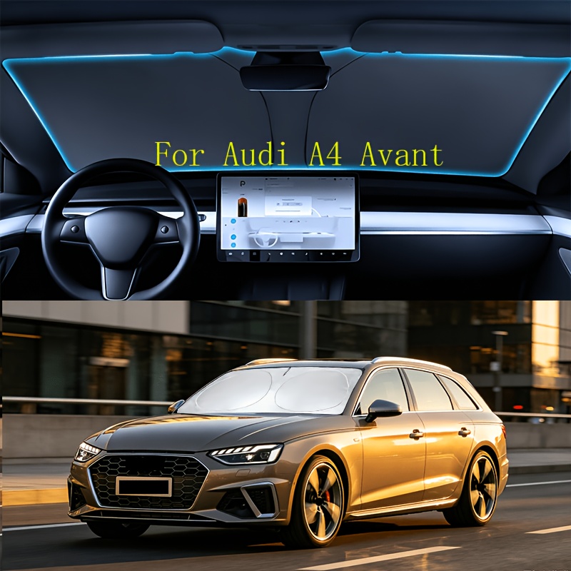 za Audi A4 2009-2026 Sončna Zaščita Sprednje Vetrobranske Steklene Notranje Vetrnice Senčnik Sončni Vizir Hlajenje UV Zaščita Odsevna, Notranja