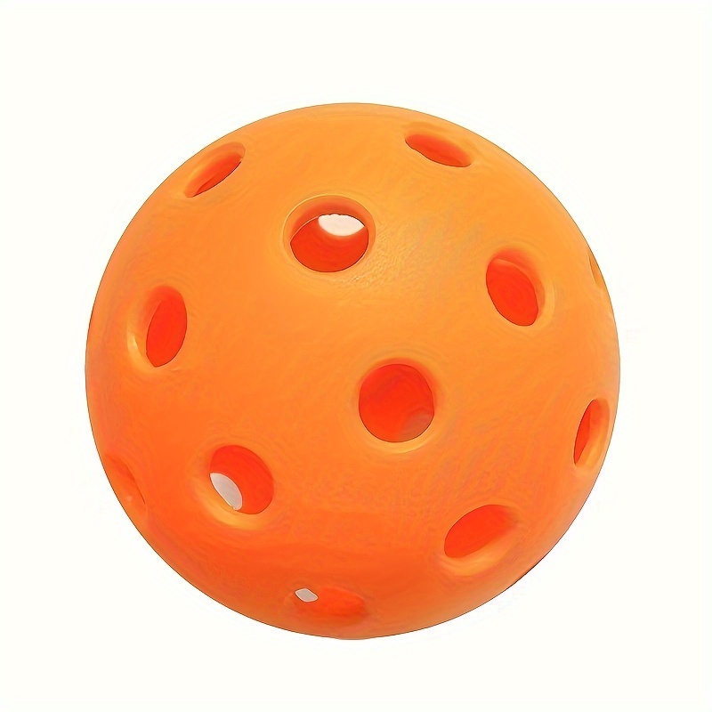 

1/4/5/6/12pcs Indoor Pickleball Balls, 26 Holes Plastic Pickleball Airflow Hollow Balls, For Pickleball Sports Training Practice