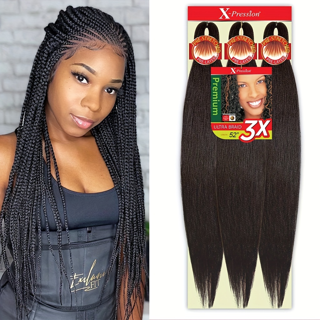 Burgundy Braiding Hair Pre Stretched Dark Red Hair for Braiding  Prestretched Braiding Hair 26 inch 8 Packs Itch Free Yaki Synthetic Long  Micro Weave
