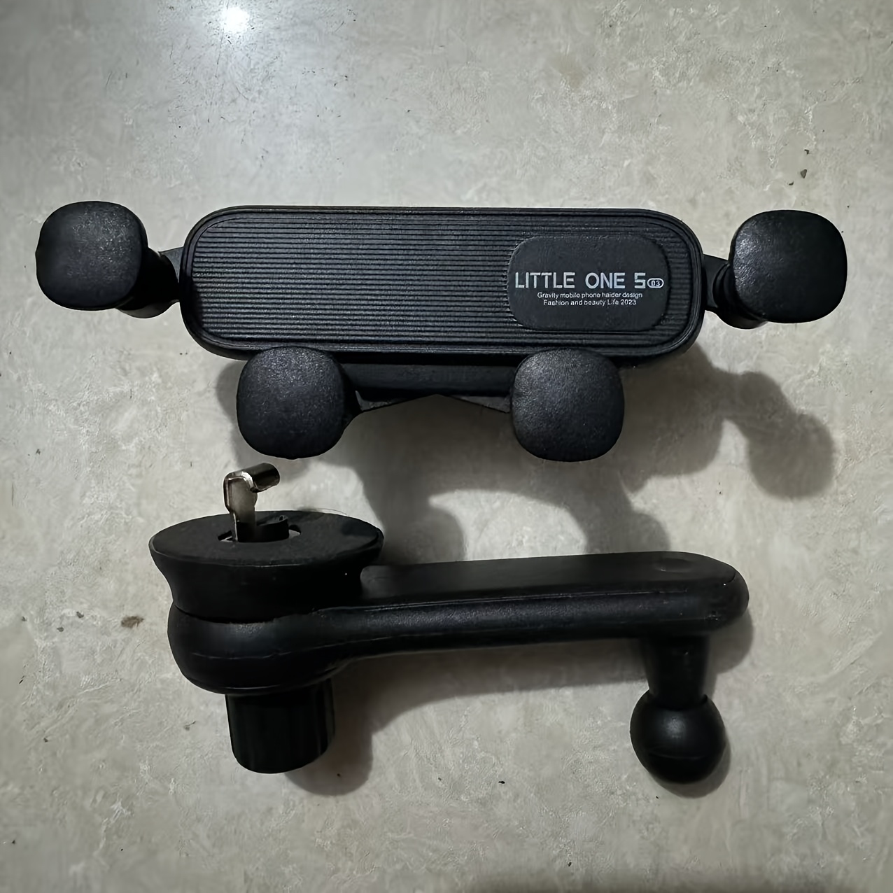 TEMU Car Air Vent Phone Mount With Gravity Sensor & Anti-shake System, Adjustable Holder Suitable For Navigation, Smartphones, Tablets, For Devices