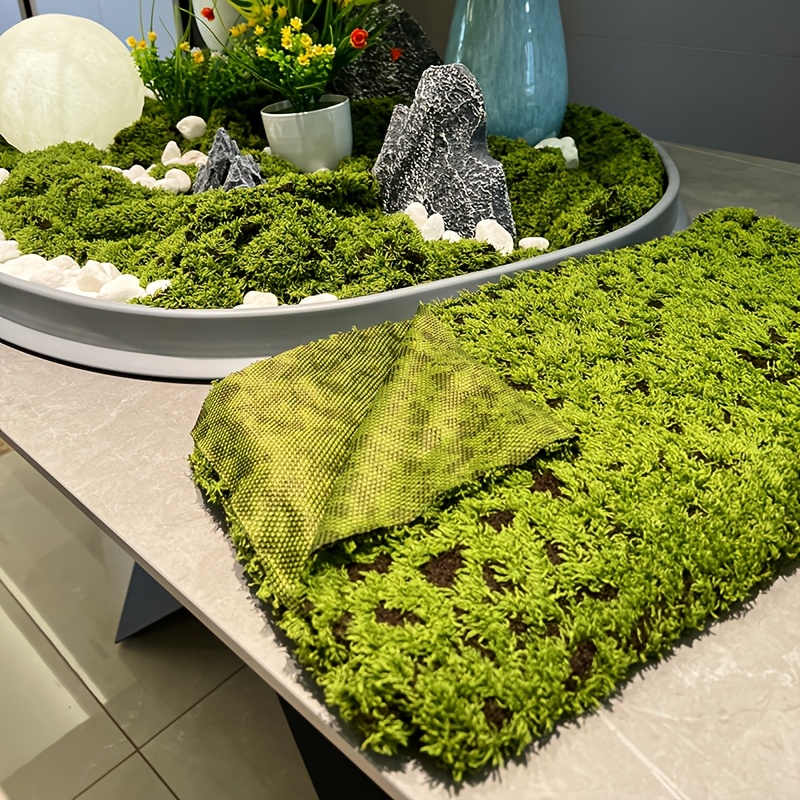 

Moss Mat - Home, Party & Wedding Decor | Spring/summer Seasonal Accent | Polyester, No Container Needed