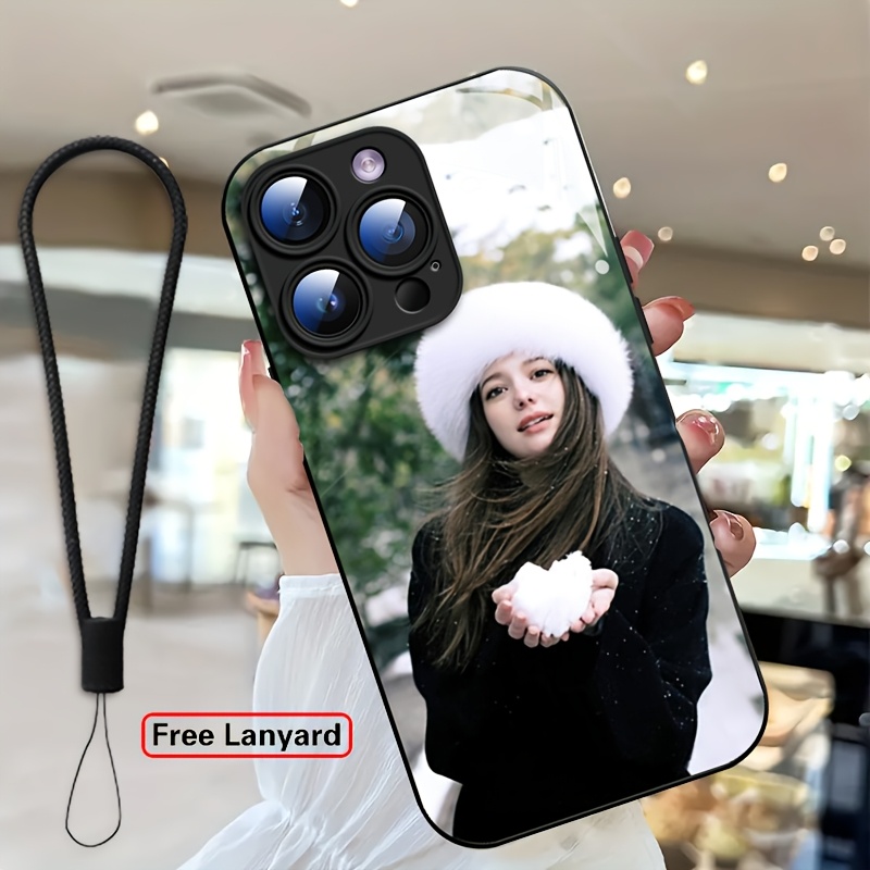 TEMU Phone Case: Diy Custom Tempered Glass Phone Case With Personalized Images, Suitable For Iphone 18/17/16/15/14/13/12 Pro Max/plus